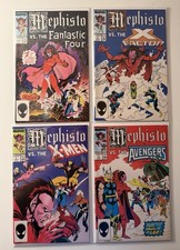 Mephisto Vs #1-4 Complete Set  (Marvel Comics) VF Fantastic 4 Avengers X-Factor picture