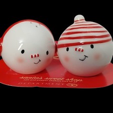 Department 56 Christmas Mini Salt Pepper Shakers Santa's Sweet Shop  picture