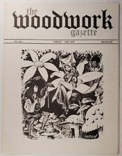 THE WOODWORK GAZETTE #1 fanzine [vol. 1, no. 1; June 1978; Wallace, Wally Wood] picture