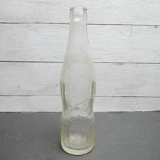 Vintage Bireley's Soda Bottle 10 oz Clear Embossed Glass picture