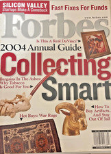 Vintage Forbes December 2003 Magazine 2004 Annual Guide Collecting Smart  picture
