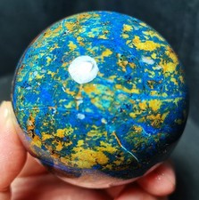 Rare 328G Natural phoenix Stone Crystal Ball Healing Stone A54 picture