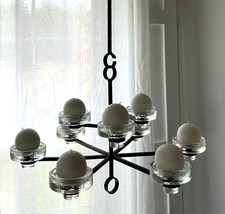 Erik Hoglund Chandelier Candelabra 9 Candle Holder Vtg Danish Mod ✨FREE SHIPPING picture