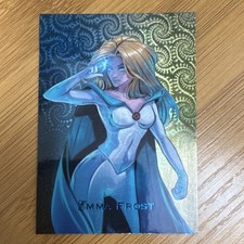 2023 Flair Marvel - Emma Frost #63 - High Noon Parallel 03/15 picture