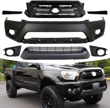 Front Bumper Grille Body Kit Fit for 2012-2015 Toyota Tacoma | 7Pcs Front Body K picture