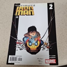 Marvel Ultimate Iron Man #2 Direct Edition 2005 Modern Age Iron Man Comic Book picture