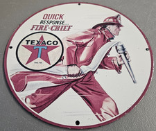 VINTAGE TEXACO FIRE CHIEF 12