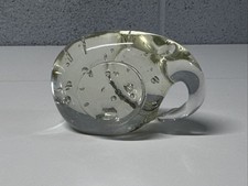 Elephant Paperweight Action International LTD. Clear Glass picture