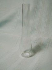Glass Kerosene Miniature Oil Lamp Chimney 1&1/8 inch base 5&1/2 inches tall picture