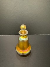 Incredible Steuben Aurene Perfume Signed F Carder Steuben Rare picture