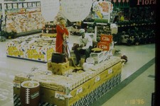 c1990's 35mm Slide Supermarket Sunkist Pistachio Display Bi LO Store California picture