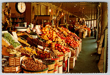 c1960s Market Decatur St. Phillip Streets Orleans Vintage Postcard Continental picture
