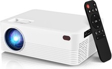 Mini Portable Projector with Wifi and Bluetooth, Native 1080P Full HD  picture