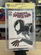 Neal Adams Original Black Suit Spider-Man Sketch Amazing Spider-Man 9.8, not CGC picture