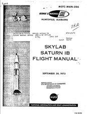 149 Page 1972 NASA APOLLO SKYLAB SATURN IB Launch Vehicle Flight Manual on CD picture