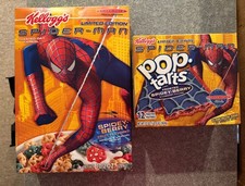 2004 Spider-Man 2 Spidey Berry Cereal Pop Tarts SEALED FULL Kelloggs RARE picture