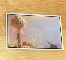 Rare 1954 Bowman Power For Peace #24 Atomic Cannon Test EX-NM High Grade picture