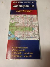 WASHINGTON DC (EASYFINDER)  by Rand McNally 1997, Map  U5 picture