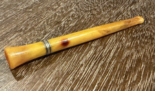 ART DECO ART NOUVEAU AMBER HONEY BUTTERSCOTCH CELLULOID CIGARETTE HOLDER 4