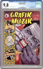 Grafik Muzik #1 CGC 9.8 1990 4313155013 1st color app. Frank Einstein (Madman) picture