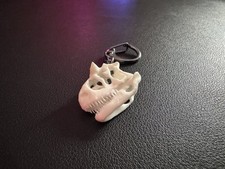 Carnotaurus | Resin Keychain Skull Replica (White) picture
