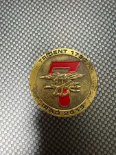 Naval Special Warfare SEAL Team 7 Iraq 2015 Navy Challenge Coin Bronze RARE picture