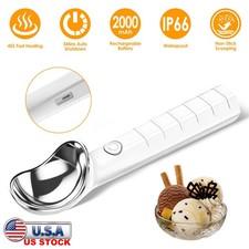 Ice Cream Scooper Electric Heated Ice Cream Scoop Portable Rechargeable Scooper picture