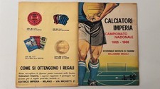 IMPERIA 1965/66 footballer figurine album almost complete, no badges. picture
