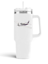 Piper Arrow II Stainless Steel Quencher Tumbler  40oz picture