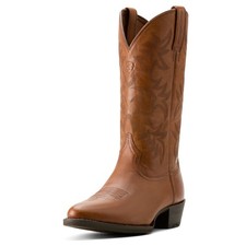 ARIAT Men's Heritage R Toe Western Boot 6.5, Cognac picture