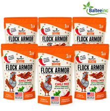 6x Roosty'S Naturals Flock Armor - Chicken De-Wormer Powder - Chili Mix (6 PACK) picture
