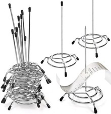 10 Pack Check Spindle, Paper Receipt Holder Spike, Stainless Steel Restaurant... picture