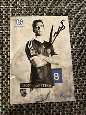 Leon Goretzka-original signed-Schalke Bayern DFB season 13/14 picture