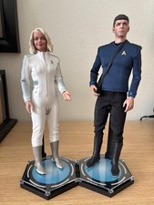 TWO EXO-6 Star Trek 1/6 Figures: Strange New Worlds NURSE CHAPEL and LT. SPOCK picture