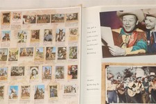 ROY ROGERS - LOT OF 60 DIFFERENT LEANING TREE GREETING CARDS IN BINDER picture