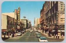 Denver 16th Street Downtown Shopping District Postcard Vintage picture