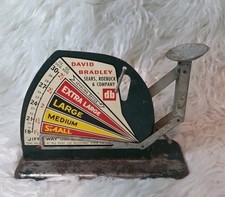 Vintage 1940’s David Bradley Sears Jiffy Way Egg Grading Scale Farmhouse Grandma picture