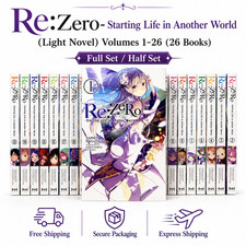 Re:Zero- Starting Life in Another World (Light Novel) Vol 1-26 English Version picture