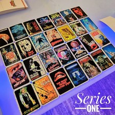 Vending Machine Prism Super Stickers 80s 90s Vtg Style Horror Foil Card Series 1 picture