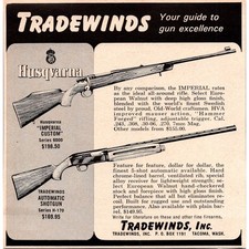 Tradewinds Inc. Husqvarna Imperial Custom Tacoma WA 1965 Magazine Ad SAH4-1 picture