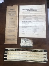 Allied’s Parallel Resistance & Series Capacitance Calculator, with Instructions picture