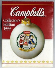 Campbell's Collector's Edition Holiday Ornament 1999 Christmas Box Wear New picture