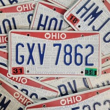 Ohio License Plate 🔥 1 RANDOM Original OH Tag READ DESCRIPTION picture