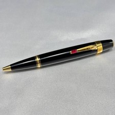 Montblanc Genuine Ballpoint Pen Twist Black BOHEME Used picture