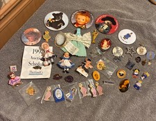 Large Lot of Doll Collector Pins picture