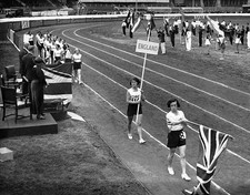 British athletes parade IV Womens World Games London United Kingdo- Old Photo picture
