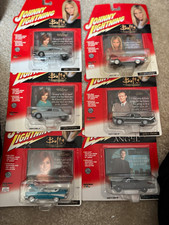 Johnny Lightning Buffy the Vampire Slayer Die-Cast Vehicle Lot (6) On Card picture