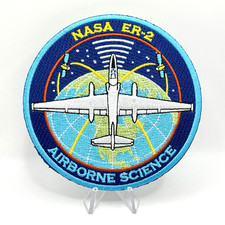 NASA ER-2 Airborne Science Lockheed U-2 Derivative Iron-On Patch picture