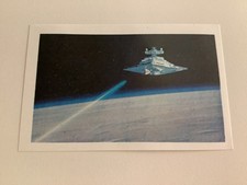 1977 PACOSA DOS BARCELONA STAR WARS IMPERIAL STAR DESTROYER CARD #14 RARE EX+ picture