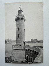 c1905 Marseille Phare de la Joliette Lighthouse Aqua Photo Antique Postcard picture